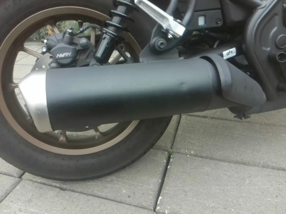 Honda Rebel 250, красный, фото 4