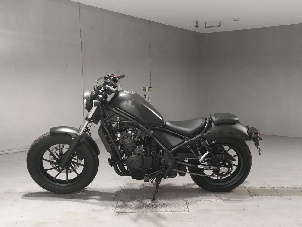 Honda Rebel 500 2026, чёрный, фото 2