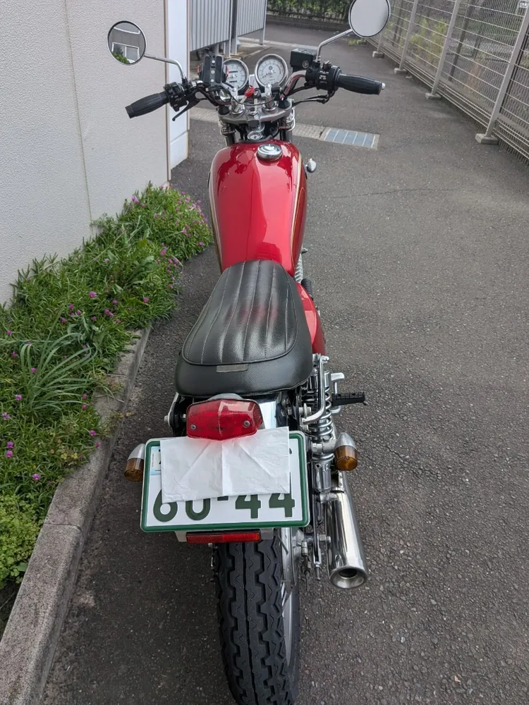 Yamaha SR400 2010, фото 9