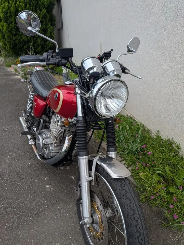 Yamaha SR400 2010, фото 2