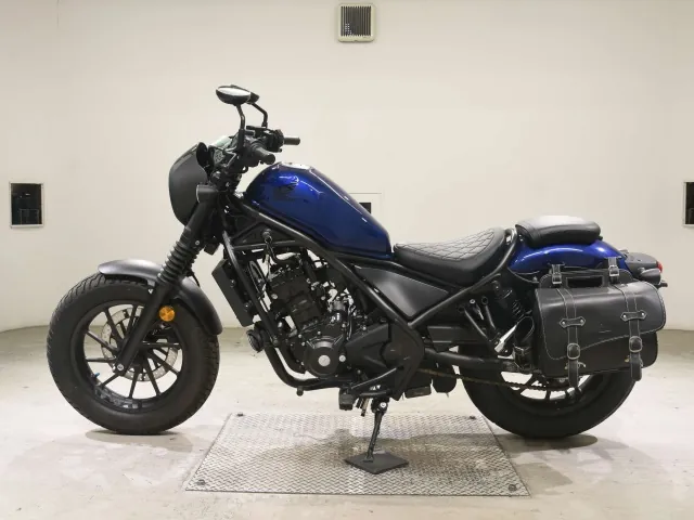Honda Rebel 250, синий, фото 2
