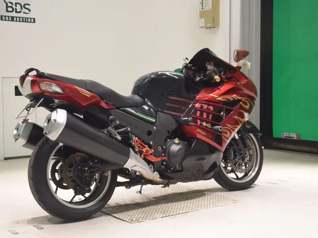 Kawasaki Zx-14R 2018, красный, чёрный, фото 5
