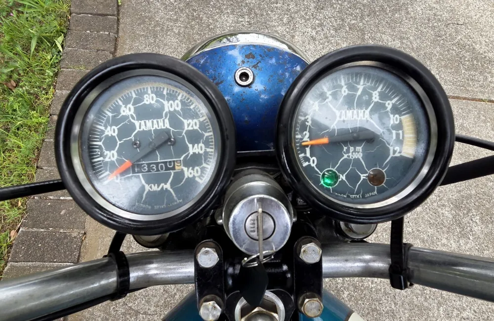 Yamaha RD125 1974, фото 8