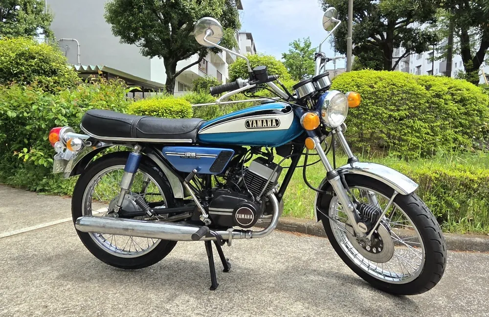 Yamaha RD125 1974, фото 4