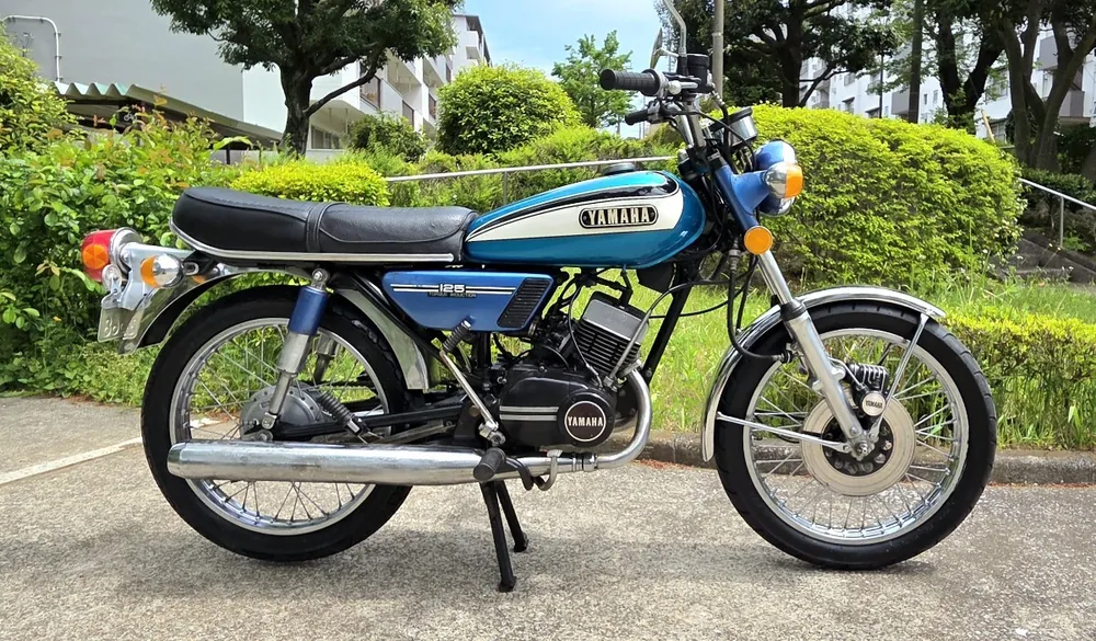 Yamaha RD125 1974, фото 5