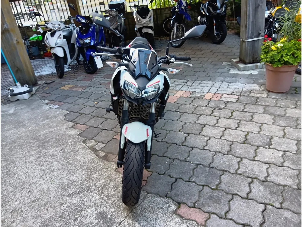 Kawasaki Ninja650A 2022, white / black / red, фото 5