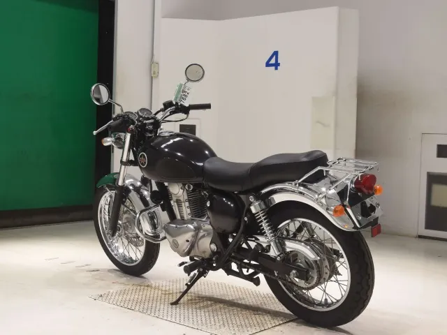Kawasaki Estrella, чёрный, фото 6