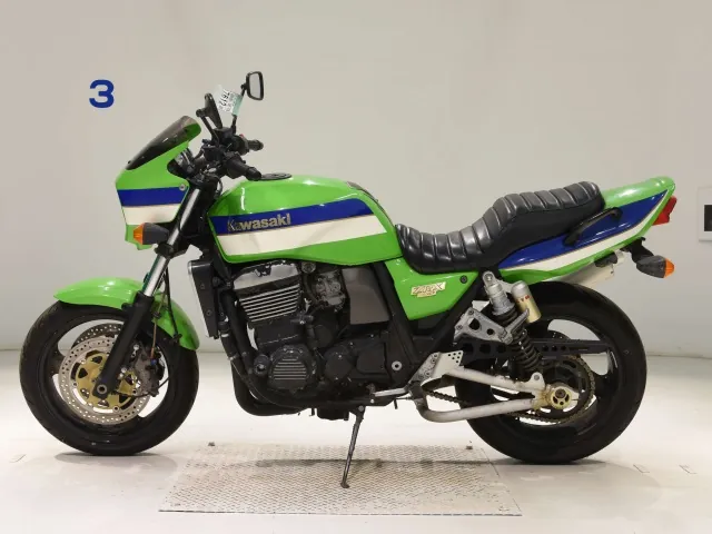 Kawasaki ZRX1100 1999, зелёный, фото 2