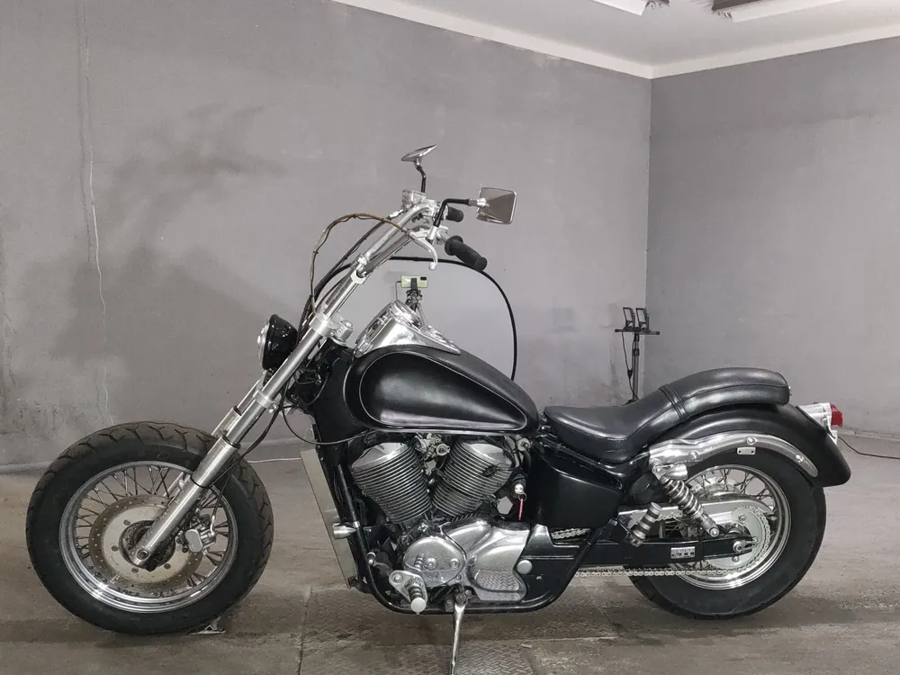 Honda Shadow 400 1997, чёрный, фото 2