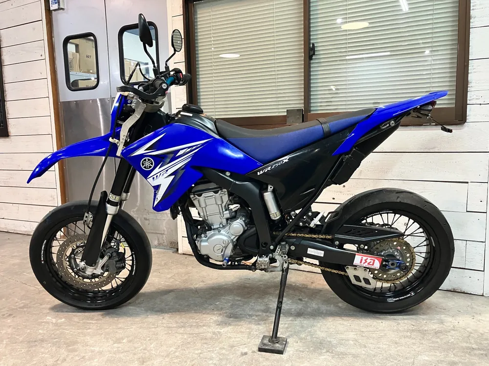 Yamaha WR250R, белый, чёрный, синий, фото 2