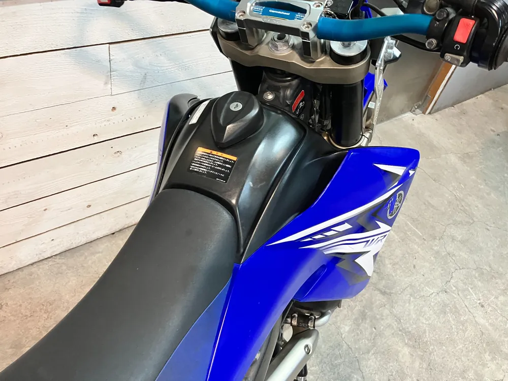 Yamaha WR250R, белый, чёрный, синий, фото 15