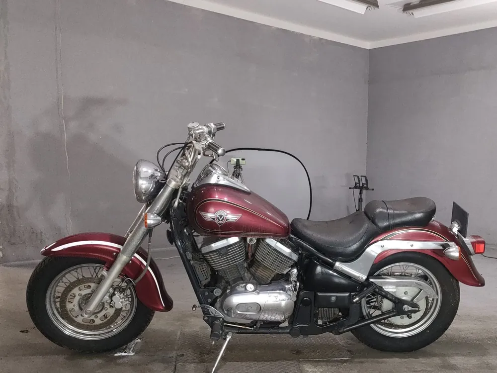 Kawasaki Vulcan 400 Classic 2001, красный, фото 2