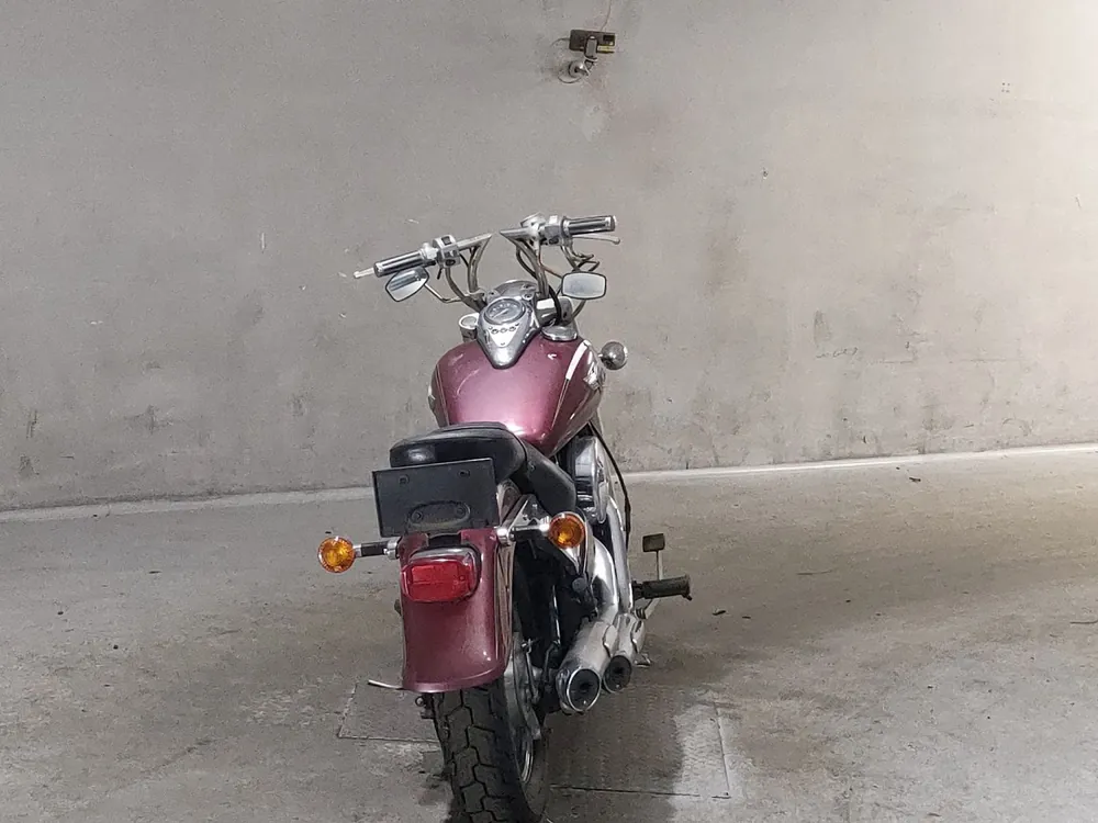 Kawasaki Vulcan 400 Classic 2001, красный, фото 4