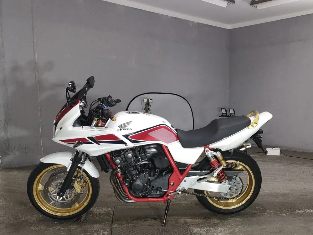 Honda CB400SB 2012, white / red, фото 2