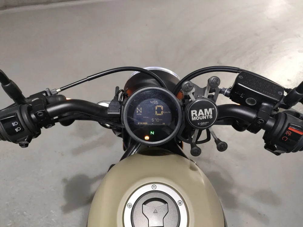 Honda Rebel 250, black / beige, фото 5