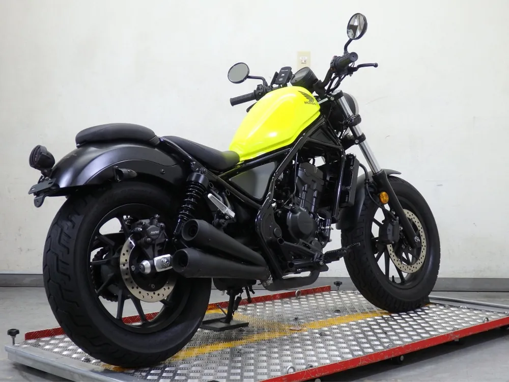 Honda Rebel 250, жёлтый, фото 7
