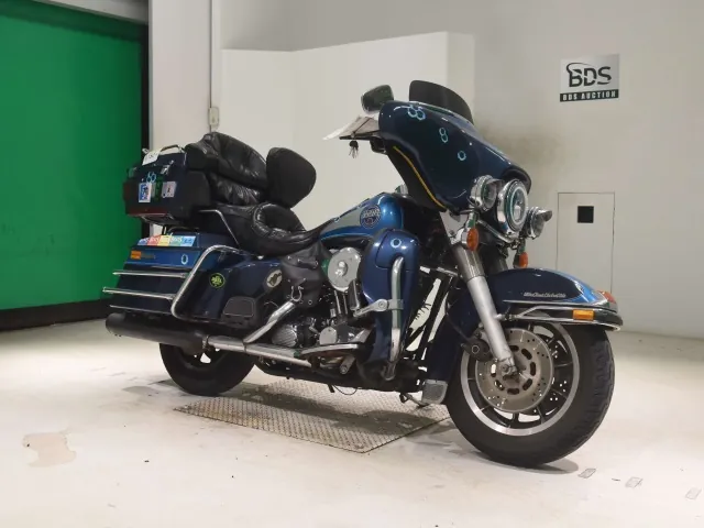 Harley-Davidson FLHTCU1340 1990, синий, фото 3