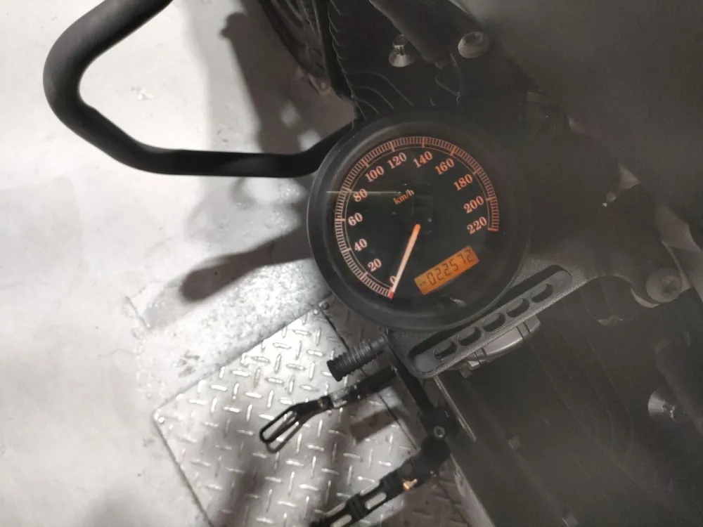 Harley-Davidson XL883N 2010, чёрный, фото 5
