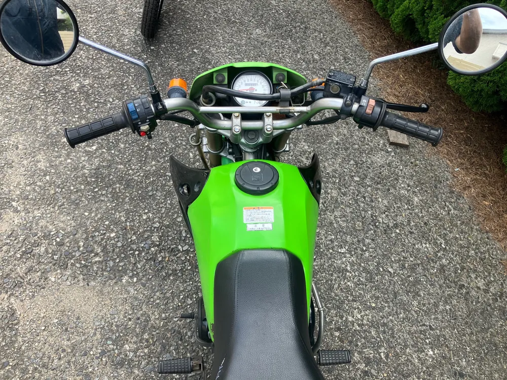 Kawasaki KSR110, lime, фото 3