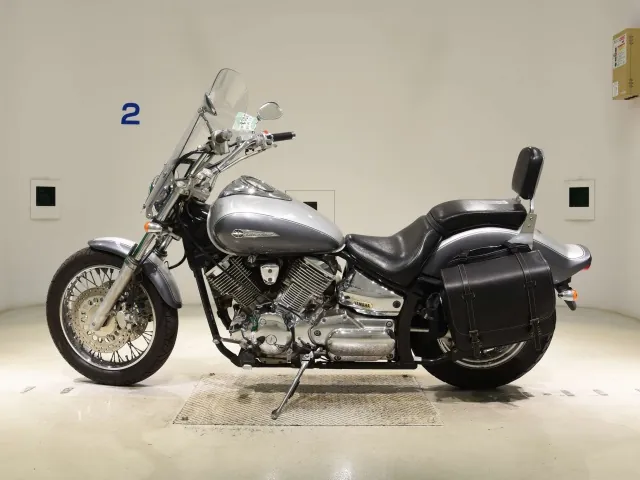 Yamaha Dragstar 1100 2000, серебристый, фото 2