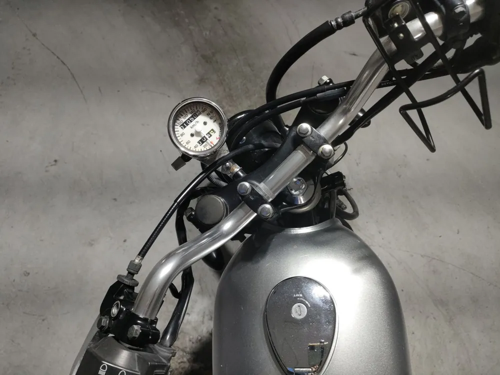 Kawasaki 250TR BJ250F, серебристый, фото 5
