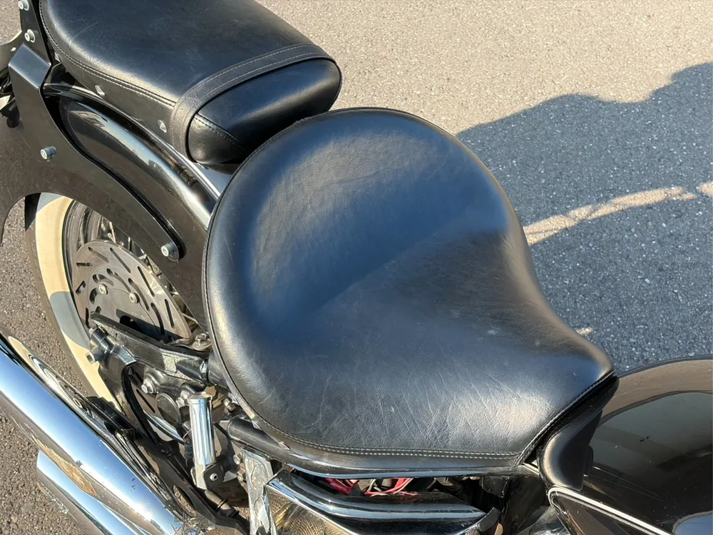 Yamaha Dragstar 1100 2007, чёрный, фото 11