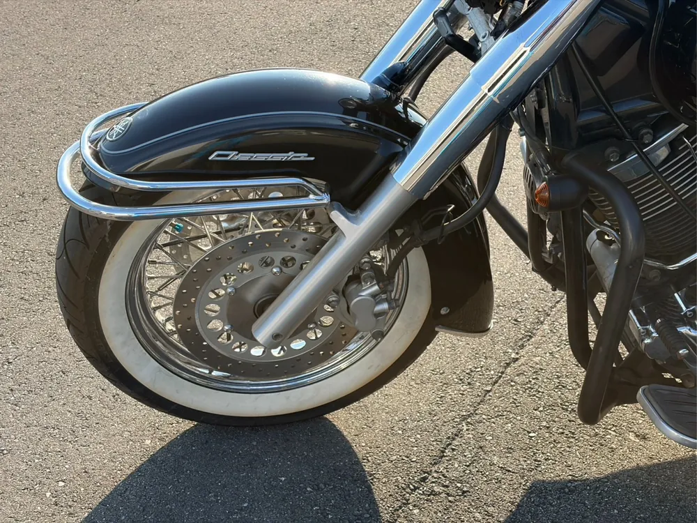 Yamaha Dragstar 1100 2007, чёрный, фото 5