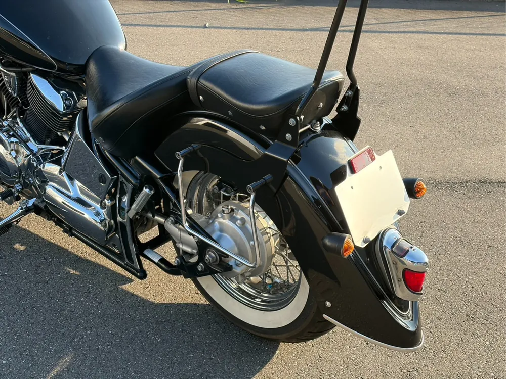 Yamaha Dragstar 1100 2007, чёрный, фото 8