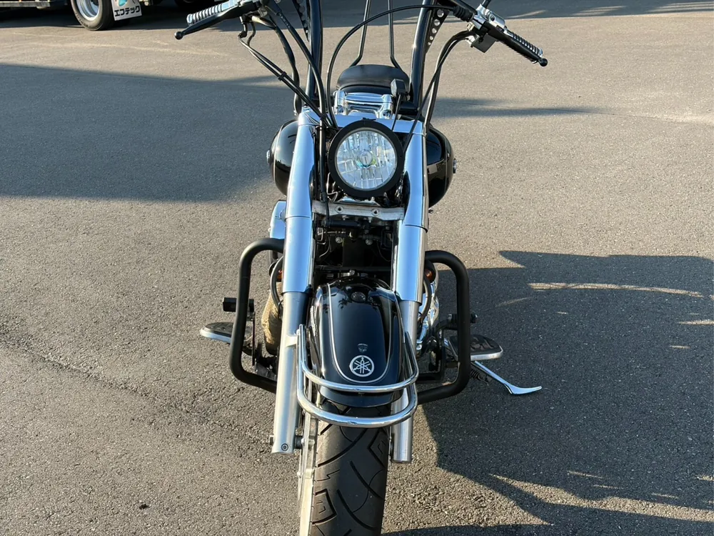 Yamaha Dragstar 1100 2007, чёрный, фото 10