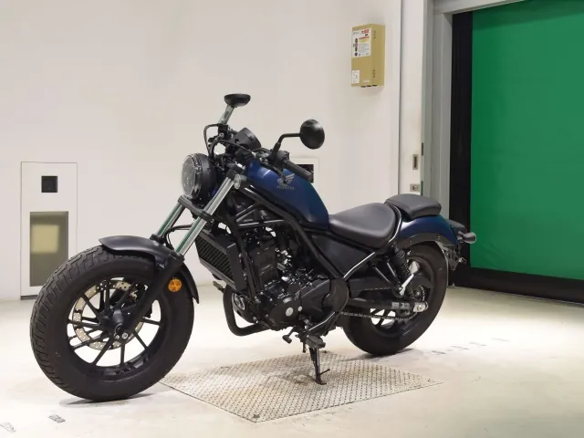 Honda Rebel 250, navy blue, фото 4