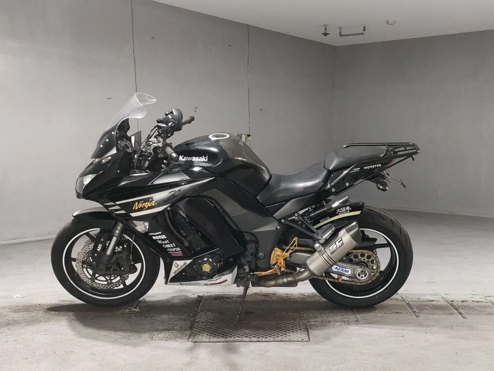 Kawasaki Ninja 1000 2013, чёрный, фото 2