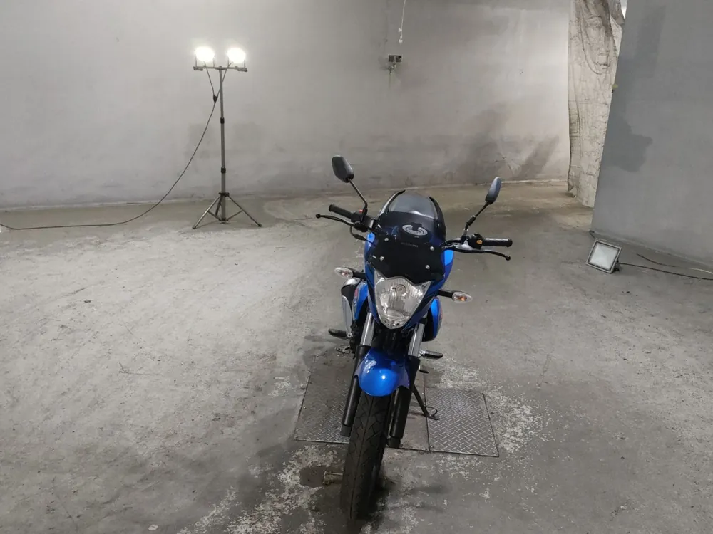 Suzuki Gixxer 150, black / blue, фото 3