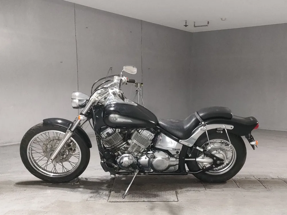 Yamaha Drag Star 400 Classic 2002, чёрный, серый, фото 2