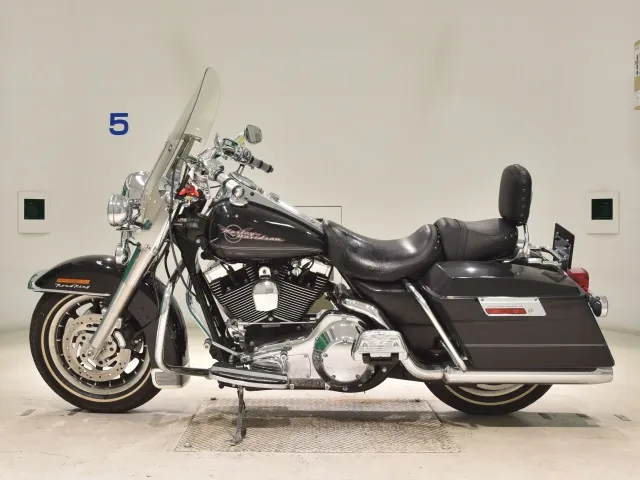 Harley-Davidson FLHR1450 2006, чёрный, фото 2