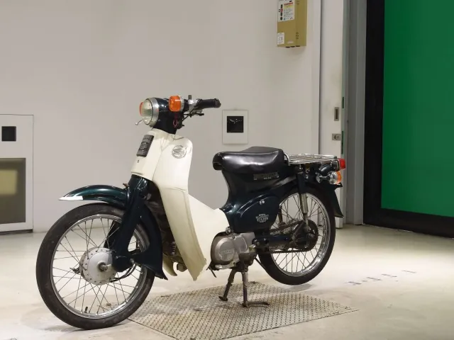 Honda Super Cub, зелёный, фото 4