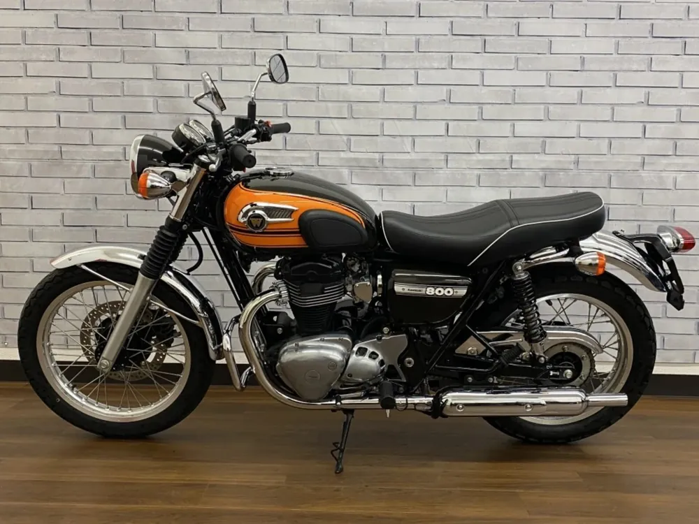 Kawasaki W800 2016, light brown, оранжевый, фото 2