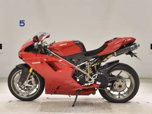 Ducati 1198S 2009, красный, фото 2