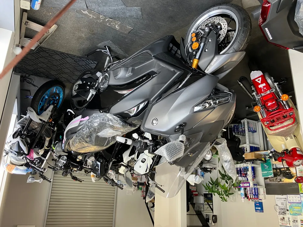 Yamaha T-Max560T, чёрный, фото 4