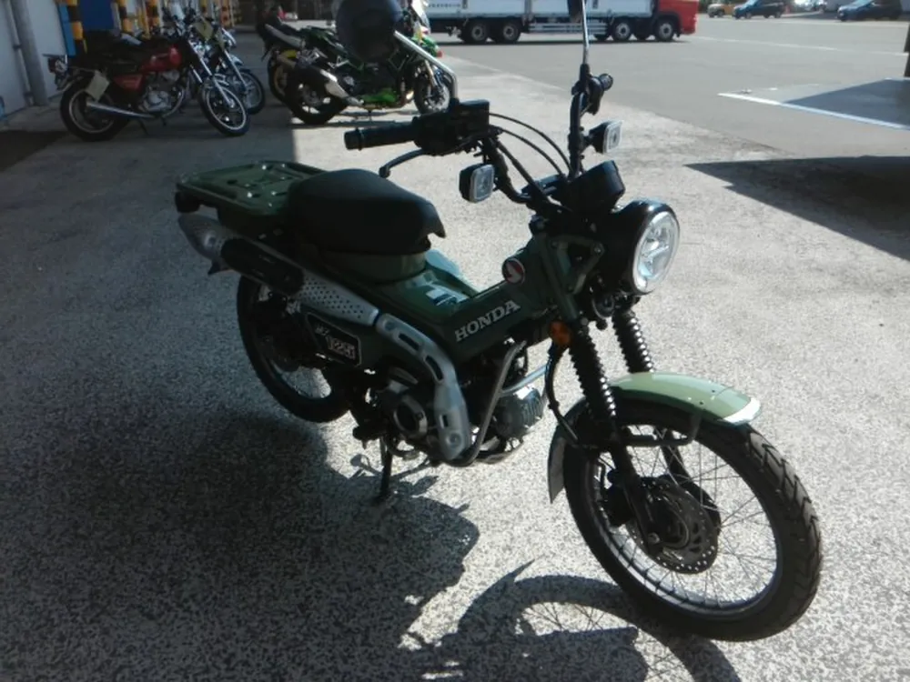 Honda CT125 Hunter Cub, зелёный, фото 2
