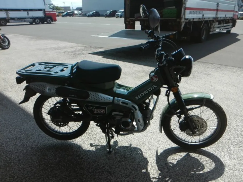 Honda CT125 Hunter Cub, зелёный, фото 5