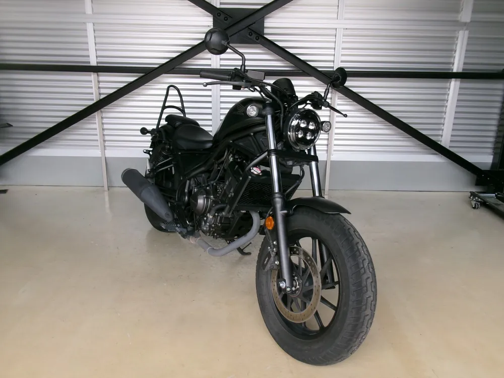Honda Rebel 250, maddo black, фото 4