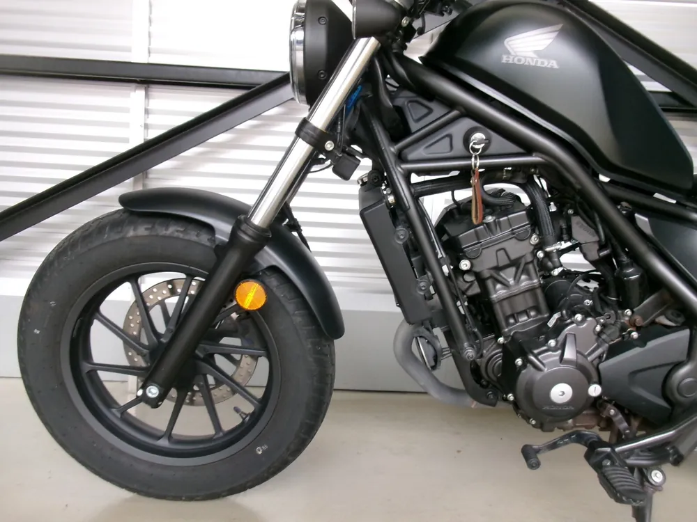 Honda Rebel 250, maddo black, фото 8