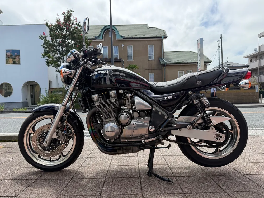 Kawasaki ZRX1100 1993, фиолетовый, фото 2