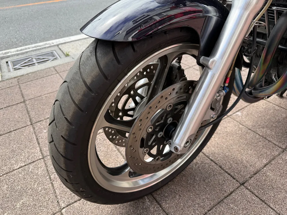 Kawasaki ZRX1100 1993, фиолетовый, фото 11