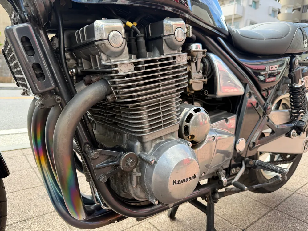 Kawasaki ZRX1100 1993, фиолетовый, фото 12