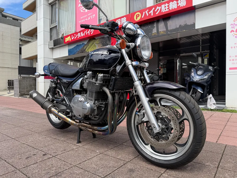 Kawasaki ZRX1100 1993, фиолетовый, фото 15