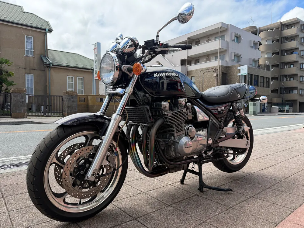 Kawasaki ZRX1100 1993, фиолетовый, фото 16