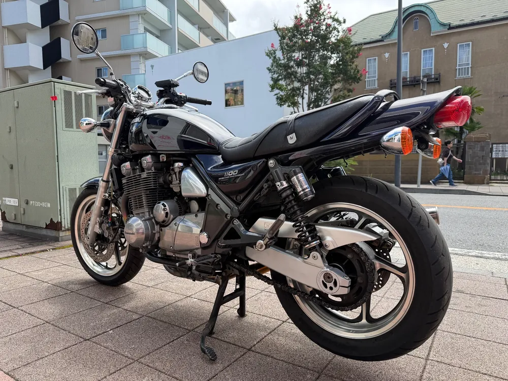 Kawasaki ZRX1100 1993, фиолетовый, фото 17