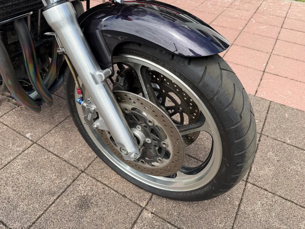Kawasaki ZRX1100 1993, фиолетовый, фото 9