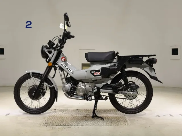 Honda CT125 Hunter Cub, серый, фото 2
